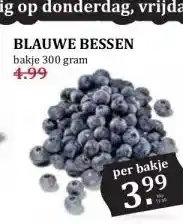 Boon`s Markt BLAUWE BESSEN aanbieding