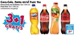 Boon`s Markt Coca-Cola, Fanta en/of Fuze Tea aanbieding