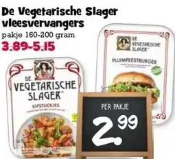 Boon`s Markt De Vegetarische Slager vleesvervangers pakje 160-200 gram aanbieding