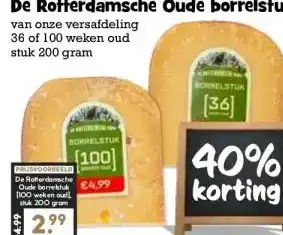 Boon`s Markt De Rotterdamsche Oude borrelstuk aanbieding