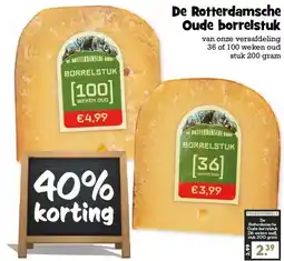 Boon`s Markt De Rotterdamsche Oude borrelstuk aanbieding