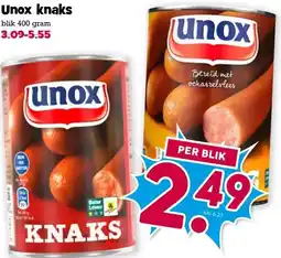 Boon`s Markt Unox knaks aanbieding