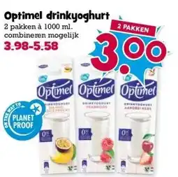 Boon`s Markt Optimel drinkyoghurt aanbieding