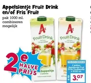 Boon`s Markt Appelsientje Fruit Drink en/of Fris Fruit aanbieding