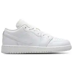 Foot Locker Jordan 1 Low Unisex Schoenen - Wit - Maat: 36 - Leer - Foot Locker aanbieding