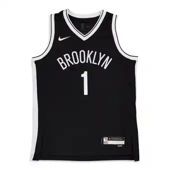 Foot Locker Nike NBA Unisex Truien/Replica's - Zwart - Maat: 137 - 147 CM - Poly Mesh - Foot Locker aanbieding