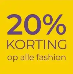 Prenatal 20% KORTING op alle fashion aanbieding