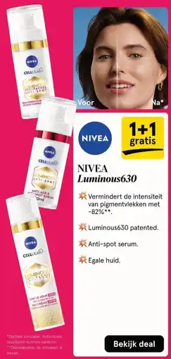 Etos NIVEA Luminous630 aanbieding