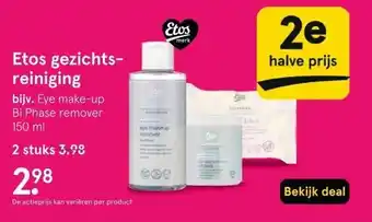 Etos Etos gezichts- reiniging aanbieding