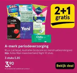 Etos A-merk periodeverzorging aanbieding