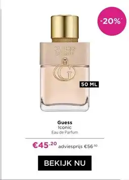 ICI Paris XL Guess Iconic Eau de Parfum aanbieding