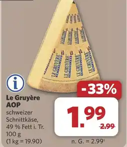 Combi Le Gruyère AOP aanbieding