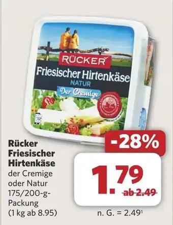 Combi Rücker Friesischer Hirtenkäse aanbieding