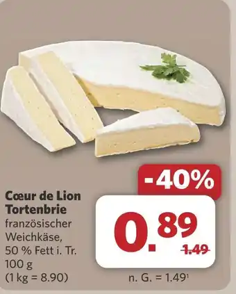 Combi Cœur de Lion Tortenbrie aanbieding
