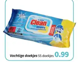 Wibra Vochtige doekjes aanbieding