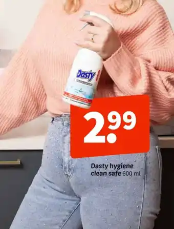 Wibra Dasty hygiene clean safe aanbieding