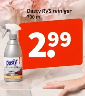 Wibra Dasty RVS reiniger aanbieding