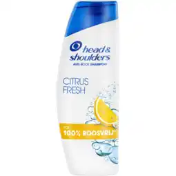 Jumbo Head & Shoulders Citrus Fresh Anti-Roos Shampoo Voor Vet Haar 300ml. Dagelijks Gebruik aanbieding
