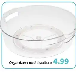 Wibra Organizer rond aanbieding