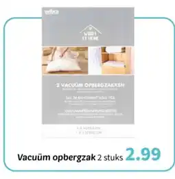 Wibra Vacuüm opbergzak aanbieding