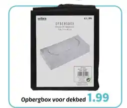 Wibra Opbergbox voor dekbed aanbieding