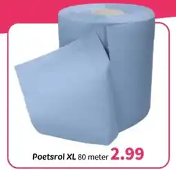 Wibra Poetsrol XL aanbieding