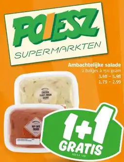 Poiesz Ambachtelijke salade aanbieding