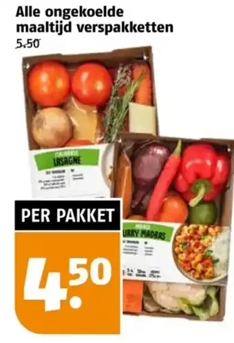 Poiesz Alle ongekoelde maaltijd verspakketten aanbieding