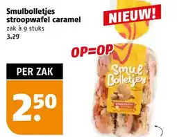 Poiesz Smulbolletjes stroopwafel caramel aanbieding