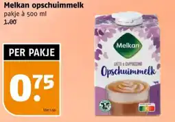 Poiesz Melkan opschuimmelk aanbieding