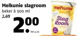 Poiesz Melkunie slagroom aanbieding