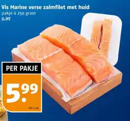 Poiesz Vis Marine verse zalmfilet met huid aanbieding