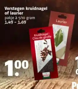 Poiesz Verstegen kruidnagel of laurier aanbieding