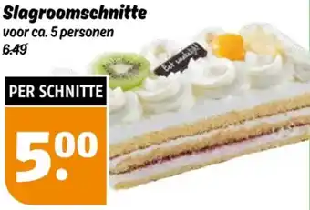 Poiesz Slagroomschnitte aanbieding
