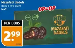 Poiesz Mazafati dadels aanbieding