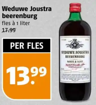 Poiesz Weduwe Joustra beerenburg aanbieding