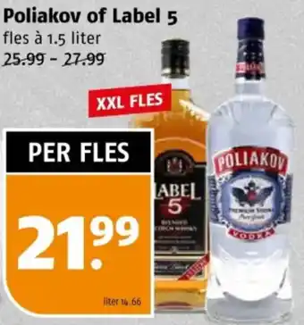 Poiesz Poliakov of Label 5 aanbieding