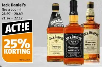 Poiesz Jack Daniel's aanbieding