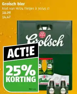 Poiesz Grolsch bier aanbieding