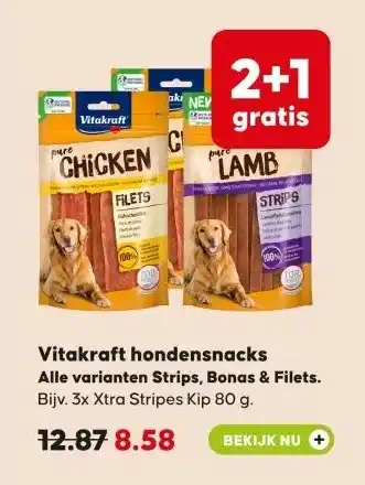 Pets Place Vitakraft hondensnacks aanbieding