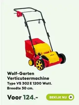 Pets Place Wolf-Garten Verticuteermachine aanbieding