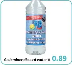 Wibra Gedemineraliseerd water 1L aanbieding