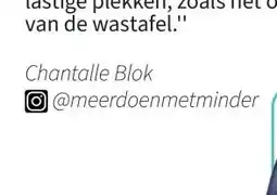 Wibra Chantalle Blok @meerdoenmetminder aanbieding