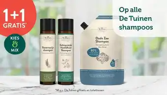 Holland & Barrett 1+1 GRATIS Op alle De Tuinen shampoos aanbieding