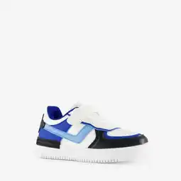 Scapino Blue Box jongens sneakers wit blauw aanbieding