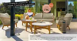 Sijben Complete loungeset aanbieding