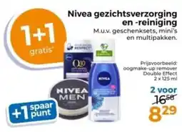 Trekpleister Nivea gezichtsverzorging en reiniging aanbieding