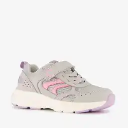 Scapino Blue Box meisjes sneakers grijs roze aanbieding