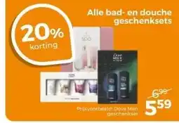 Trekpleister Alle bad en douche geschenksets aanbieding