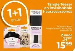 Trekpleister Tangle Teezer en invisibobble haaraccessoires aanbieding